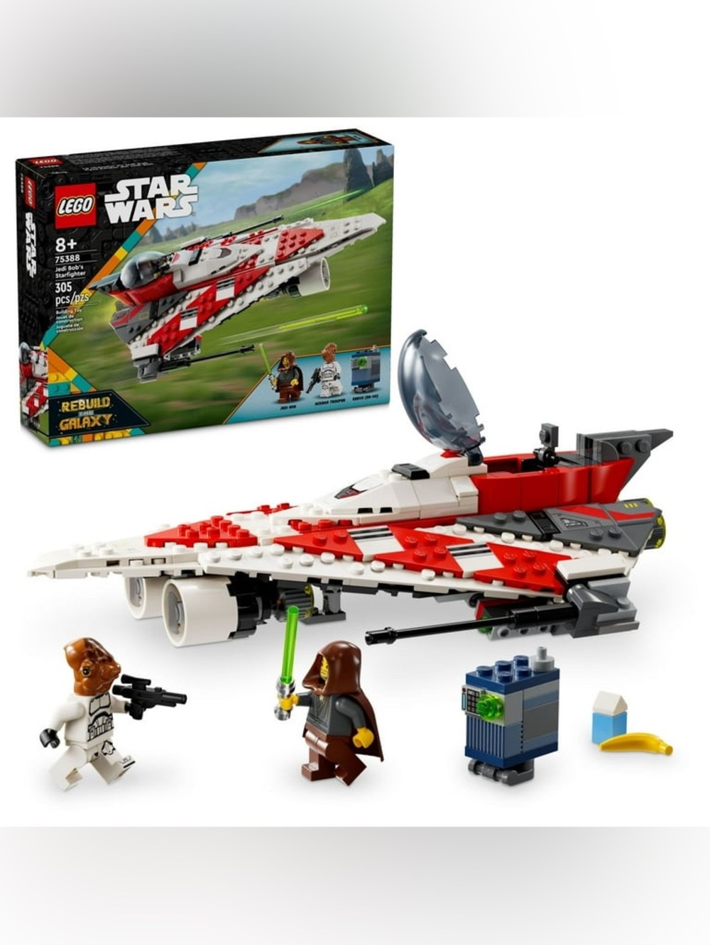 NIB LEGO Star Wars Jedi Bob’s Starfighter Set